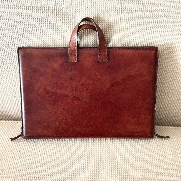 Restoration Hardware Other - 🔥HOST PICK🔥RestorationHardware Leather Briefcase